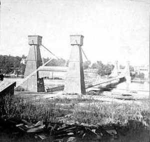 Nicollet Island Bridge