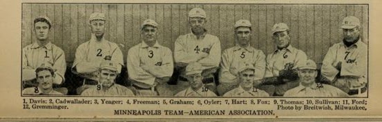 1907 Spalding Guide - Hart - MPLS team